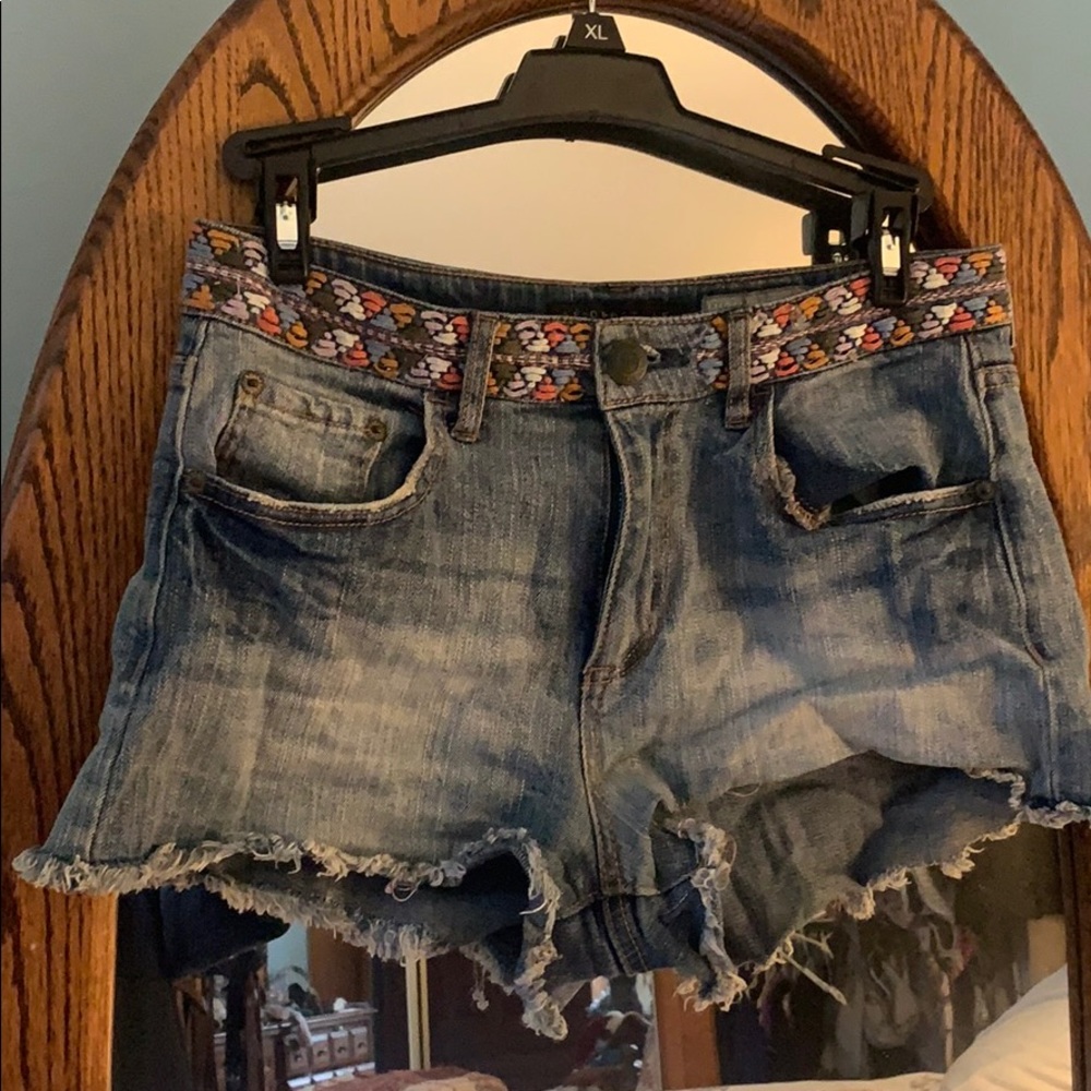 High waisted shorts